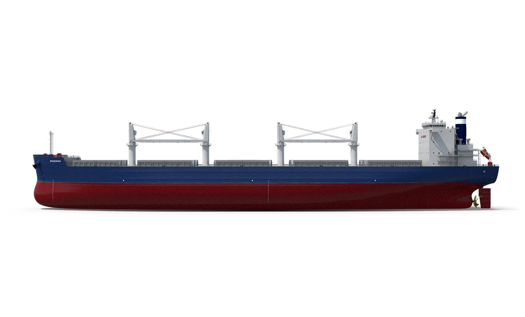 Side profile ship